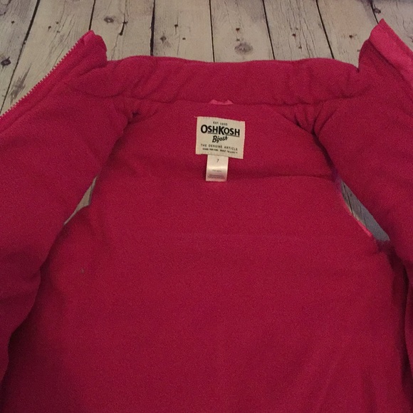 OSHKOSH B’GOSH GIRLS BUBBLE VEST - Picture 5 of 7